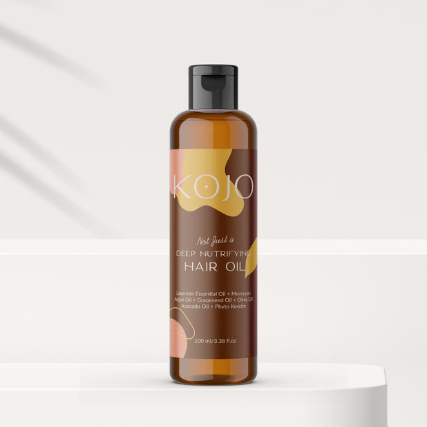 KOJO Deep Nourishing Hair Oil.