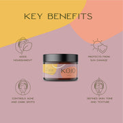 Key Benefits of KOJO Light Enriching Day Cream.